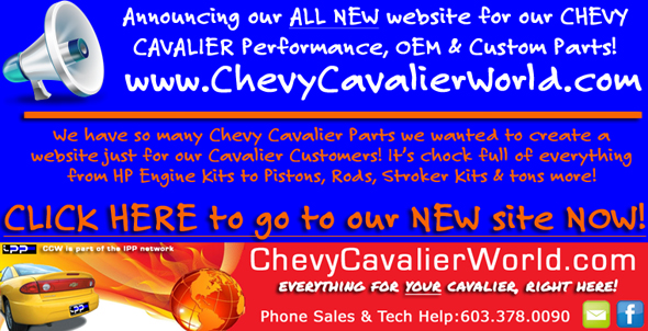 Our new website ChevyCavalierWorld.com