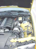 BMW Supercharger Kit - Engine Bay