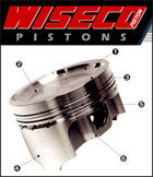 Wiseco Performance Pistons - Stocking and Custom