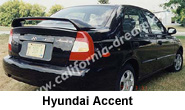 Hyundai Accent Rear Spoiler