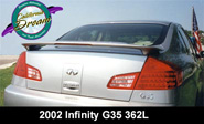 Infiniti G35 Rear Spoiler