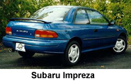 Subaru Impreza Rear Spoiler